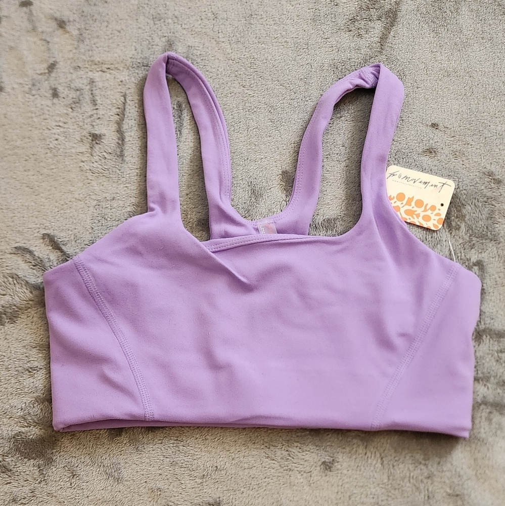 Free People Purple Sport Top FP Movement